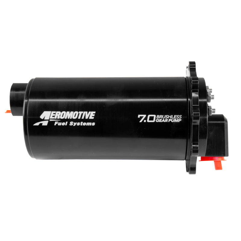 Aeromotive Brushless Spur Gear Fuel Pump w/TVS Controller - Universal - In-Tank - 90 Deg - 7gp - 19323