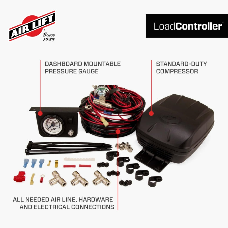 Air Lift Load Controller Ii - Single Gauge w/ Lps 5 PSI Min. - 25592
