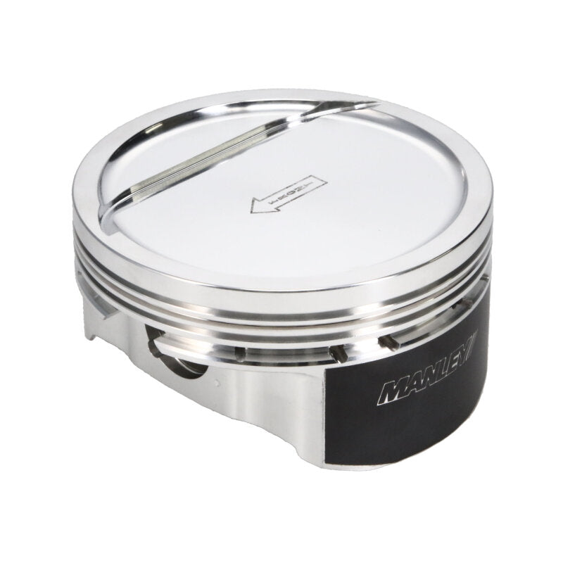 Manley Small Block Chevy LS Series 4.130in Bore 1.115in CD -18cc Dish Platinum Series Pistons - 596305C-8