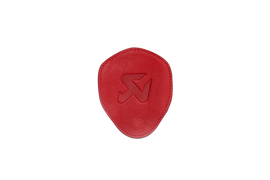 Akrapovic Leather Headphones Case - Red