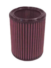Load image into Gallery viewer, K&amp;N Replacement Round Filter Open Top 3.594in IS Dia 5in OS Dia 6.344in Height for Citroen/Peugeot - E-9183