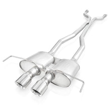 Load image into Gallery viewer, Stainless Works 2009-15 Cadillac CTS-V Coupe 3in Catback System X-Pipe S-Tube Mufflers 4in Tips - CTSV9CPCB