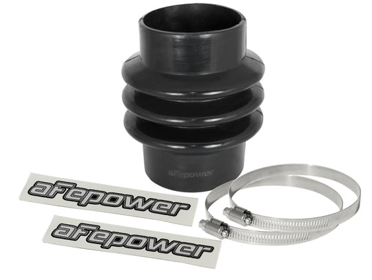 aFe Magnum FORCE Intake Coupling Kit (3 IN ID to 3-1/8 IN ID x 4-3/4 IN L) Straight Black - 59-00074