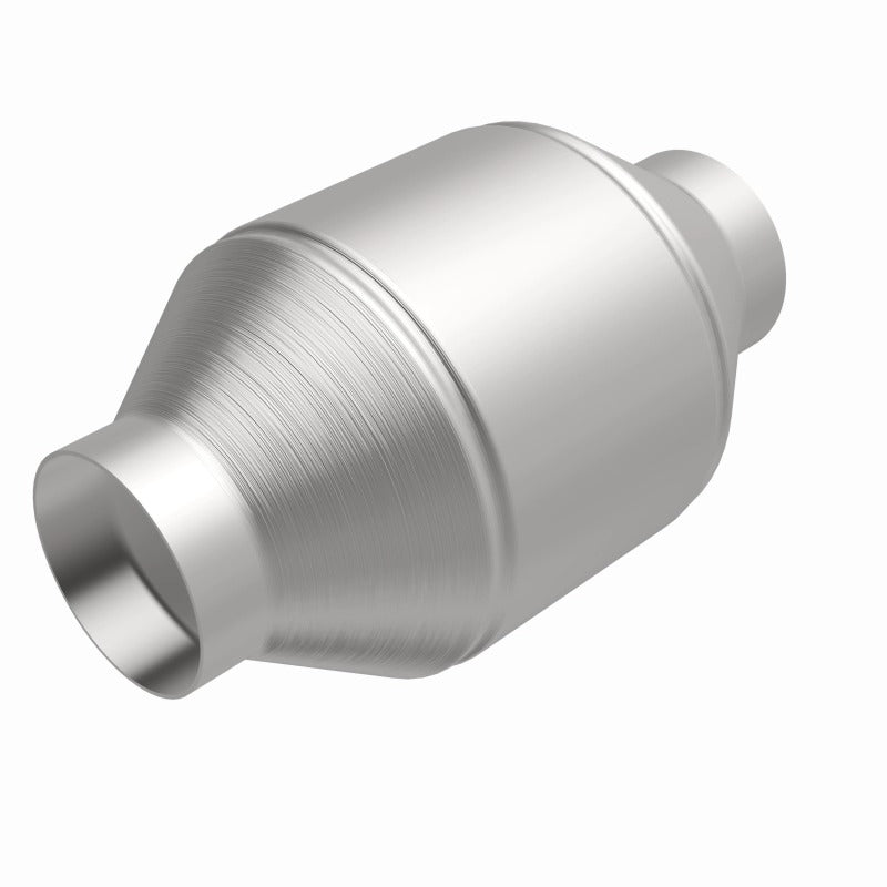 MagnaFlow Univ Cat Conv 2.5in Inlet/Outlet Center/Center Round 3in Body L x 5in W x 8.75in Overall L - 51656