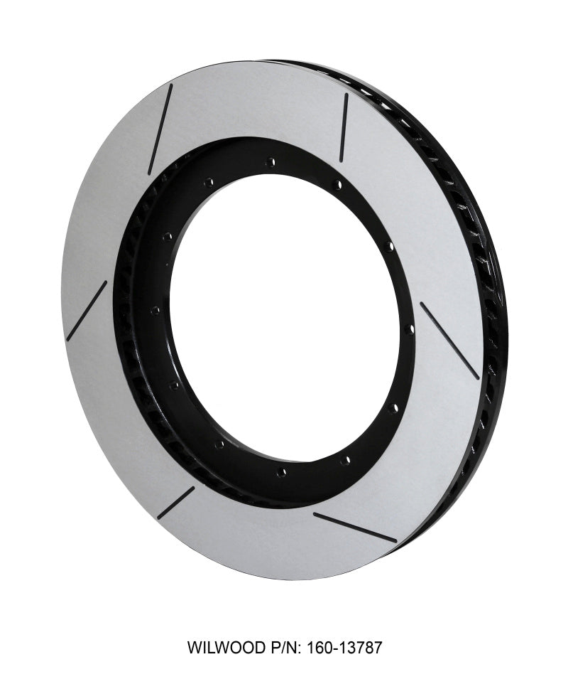 Wilwood Rotor-GT60 SPC-37-RH-BLK 16.00 x 1.50 - 12 on 9.75in - 160-13787-GTB