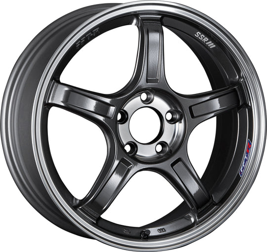 SSR GTX03 17x7.0 5x114.3 42mm Offset Gun Metallic Wheel - XC17700+4205GGM