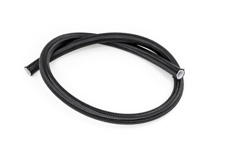 DeatschWerks 8AN Black Nylon Braided PTFE Hose 3 Feet - 6-02-0865-3