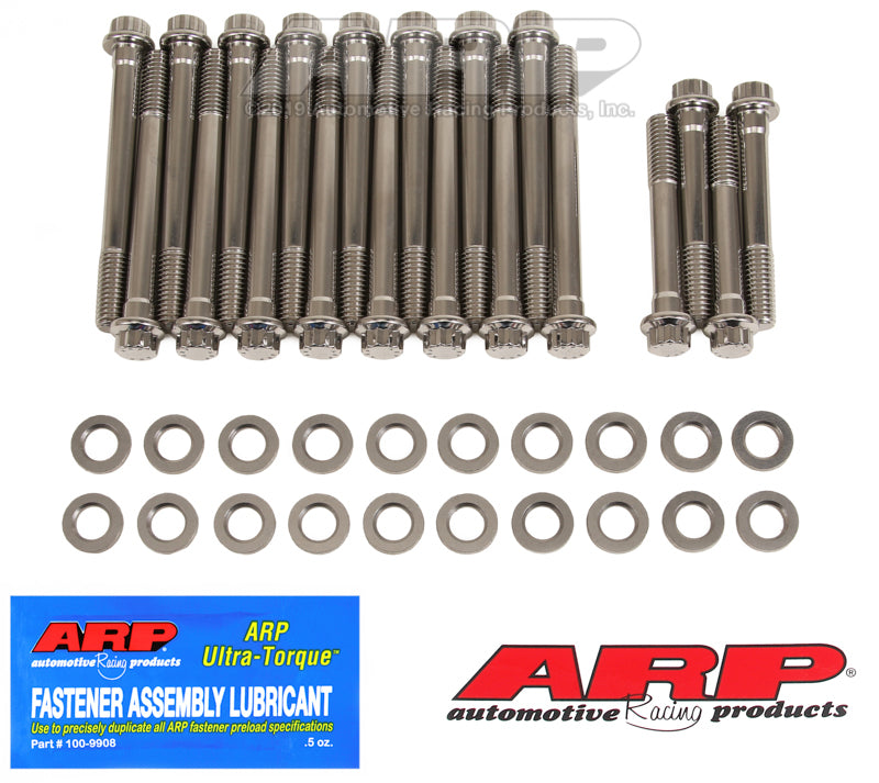 ARP Oldsmobile 350-455 7/15in SS 12pt Head Bolt Kit - 480-3700
