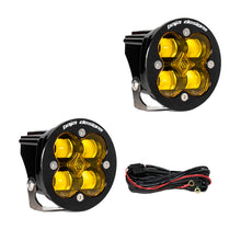 Load image into Gallery viewer, Baja Designs Squadron R SAE LED Spot Light - Amber - Pair - 247816