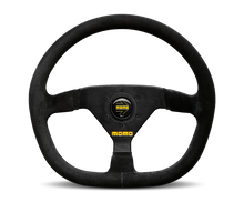 Load image into Gallery viewer, Momo MOD88 Steering Wheel 320 mm - Black Suede/Black Spokes - R1988/32S