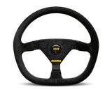 Momo MOD88 Steering Wheel 320 mm - Black Suede/Black Spokes - R1988/32S