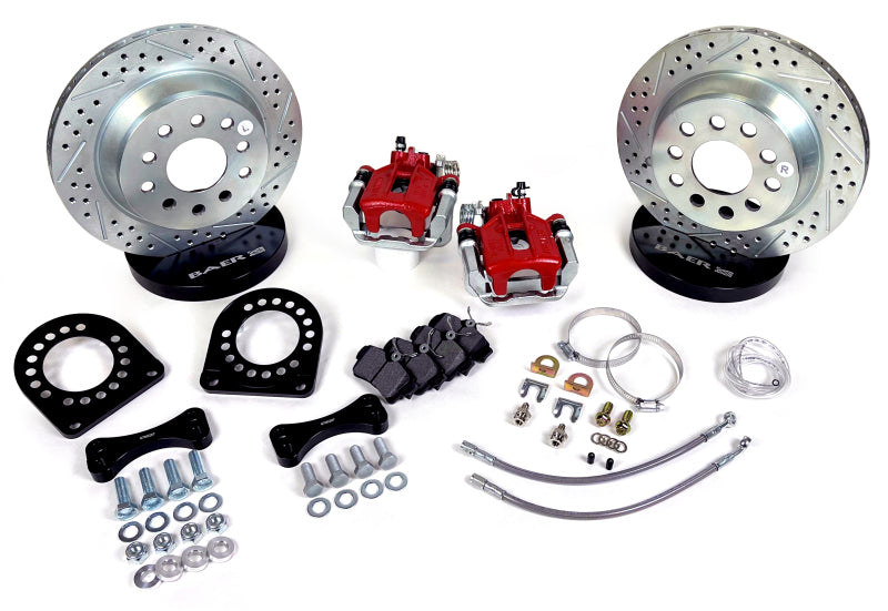 Baer Brakes GM 10/12 Bolt (BIH/BOA) Small Car Rear Ends 11.65in Classic Series Rear Brake Kit - Rear - 4302538R