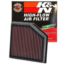 Load image into Gallery viewer, K&amp;N Replacement Air Filter for 13 Dodge Dart 1.4L/2.0L L4 - 33-2491