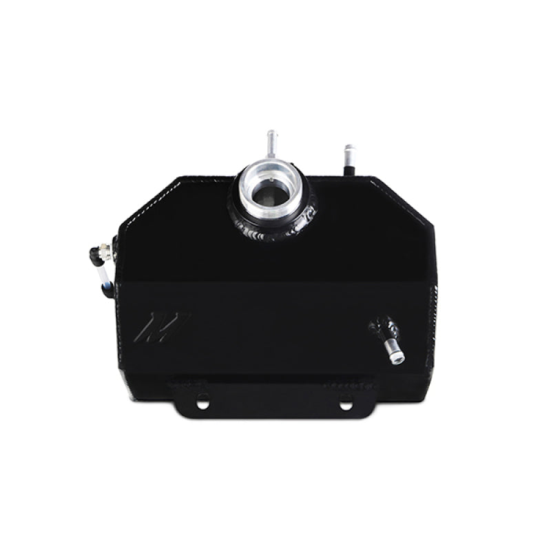 Mishimoto 2015 Ford Mustang EcoBoost / 3.7L / 5.0L Aluminum Coolant Expansion Tank - Black - MMRT-MUS-15EBK