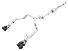 Load image into Gallery viewer, AWE Tuning 4th Gen GM 1500 5.3L 0FG Cat-Back Split Rear Exit (w/ Bumper Cutouts) - Quad Diamond Tips - 3015-43202