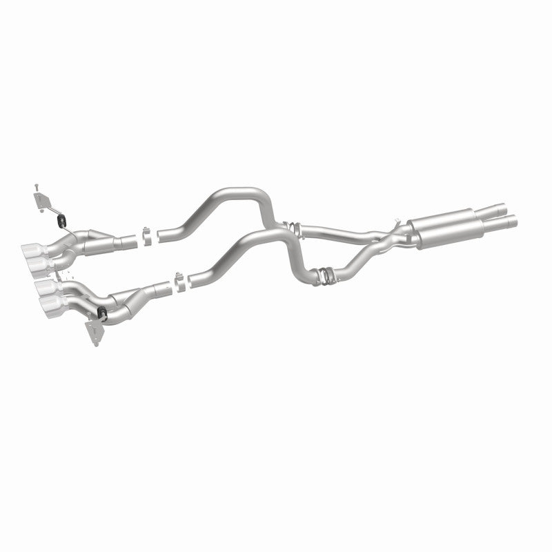 Magnaflow 00-04 Chev Corvette V8 5.7L Comp Series Quad Ctr Rr Exit SS Cat-Back Perf Exhaust - 15281