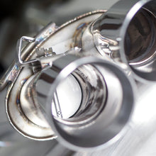 Load image into Gallery viewer, Stainless Works 18+ Ford Mustang GT Redline Cat-Back Performance Connect H-Pipe w/ Active Valves - M18CBHPCV