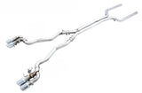 AWE Tuning 18-19 BMW M5 (F90) 4.4T AWD SwitchPath Cat-Back Exhaust - Chrome Silver Tips - 3025-42062