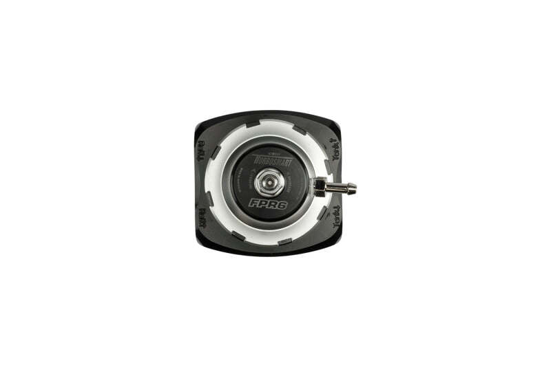 Turbosmart FPRF6 Fuel Pressure Regulator and Filter - Black - TS-0404-1522