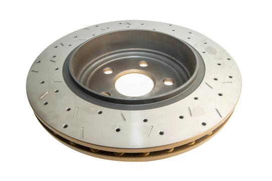 DBA 12-19 Jeep Grand Cherokee SRT8 Rear Drilled & Slotted 4000 XS Series Rotor - DBA42633XS