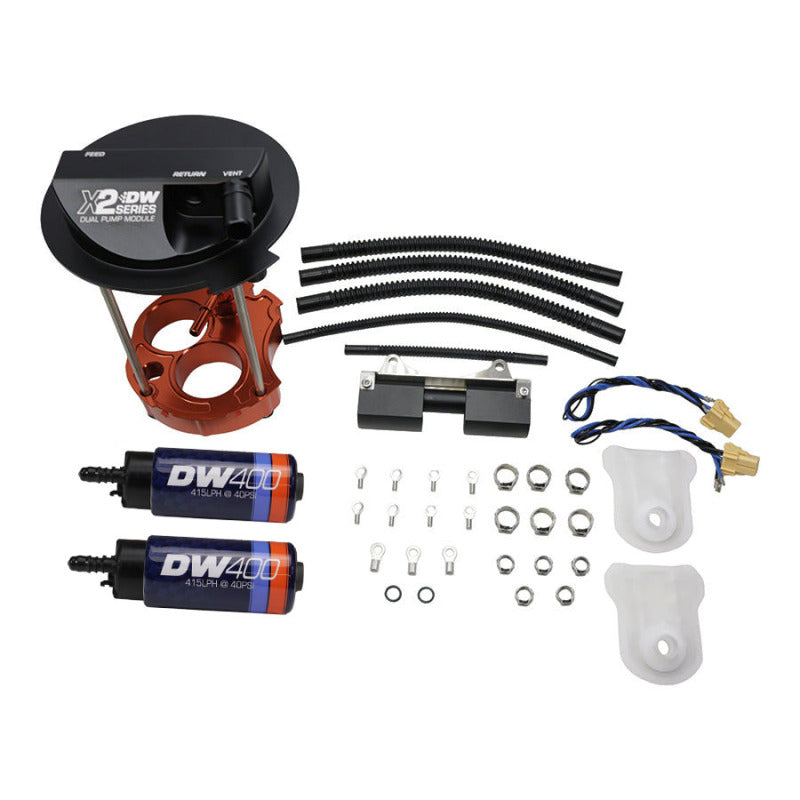DeatschWerks 16-19 Cadillac CTS-V / 16-22 Camaro SS X2 Series Fuel Pump Module With Dual DW400 Pumps - 9-401-7003