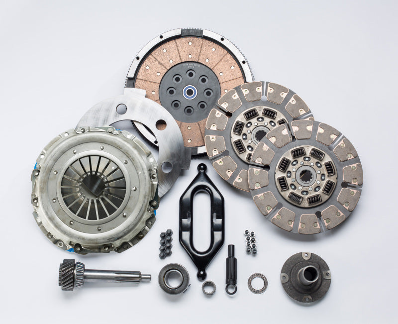 South Bend Clutch 94-04 Dodge NV4500 Super Street Dual Dampened Ceramic Disc Clutch Kit w/ ISK 1.375 - SSDD3600-CB5K