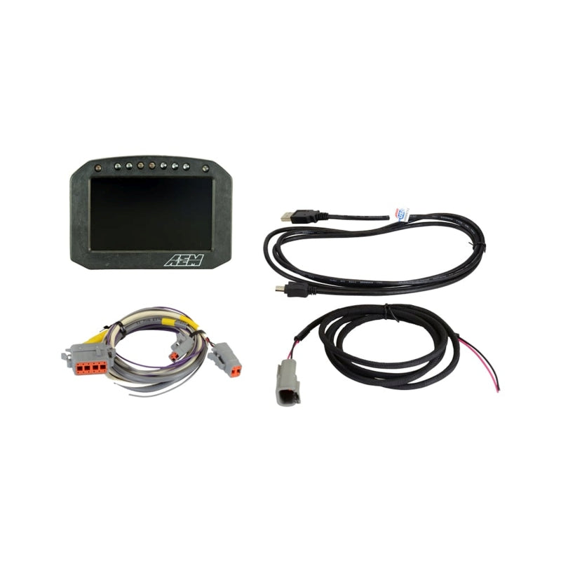 AEM CD-5 Carbon Flush Digital Dash Display - 30-5600F