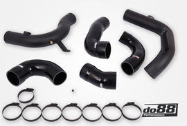 do88 VAG 2.0 TSI EA888 Gen4 (245hp) do88 Intercooler Pressure Pipes Black Hoses - TR-340-DO88-2-S