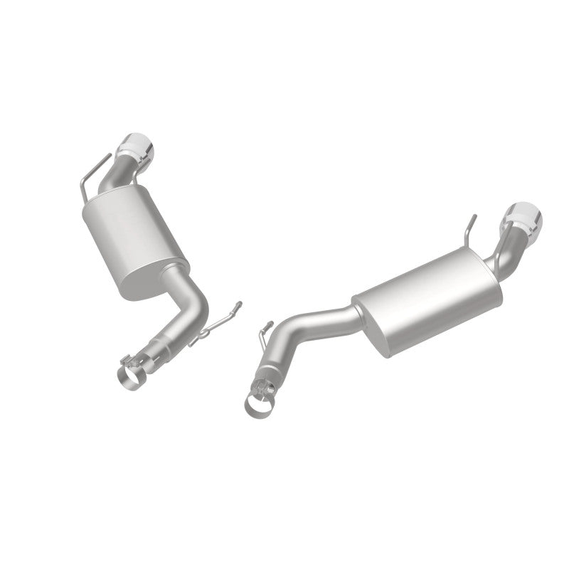 MagnaFlow Street Series Axle Back 14-15 Chevy Camaro 6.2L V8 SS Polished Dual Split Rear Exit - 19185