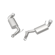 Load image into Gallery viewer, MagnaFlow Street Series Axle Back 14-15 Chevy Camaro 6.2L V8 SS Polished Dual Split Rear Exit - 19185