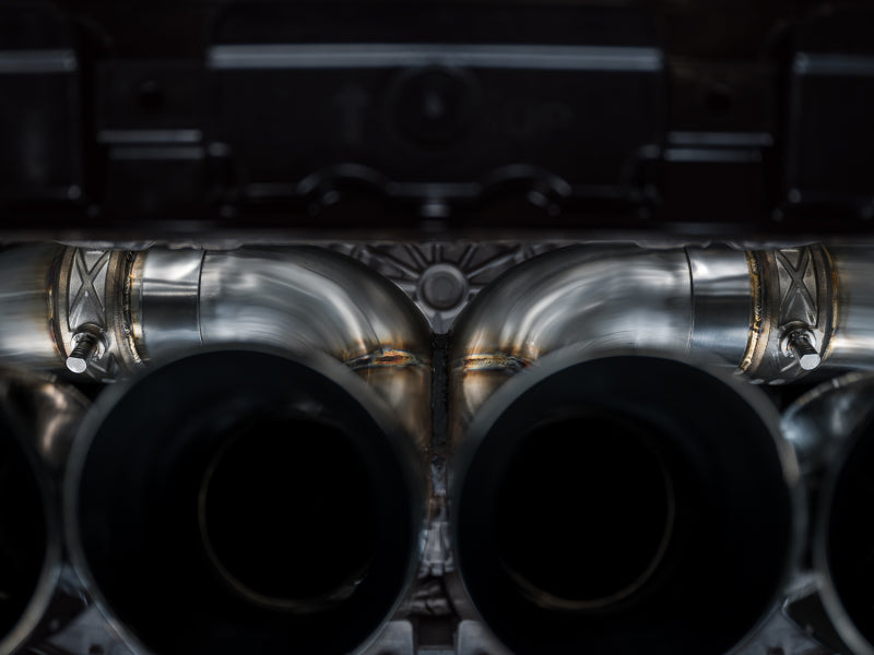 AWE Tuning 2023 C8 Corvette Z06 SwitchPath Cat-Back Exhaust - Diamond Black Tips - 3025-43906