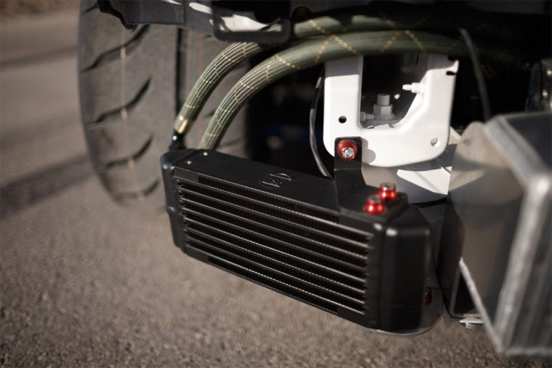 CSF Universal Dual-Pass Oil Cooler - M22 x 1.5 - 13in L x 4.75in H x 2.16in W - 8119