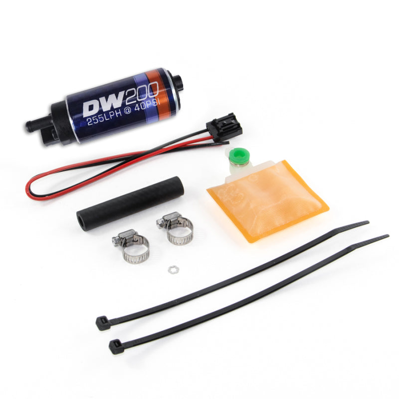 DeatschWerks 255 LPH In-Tank Fuel Pump w/ 90-94 Eclipse FWD Set Up Kit - 9-201-0883