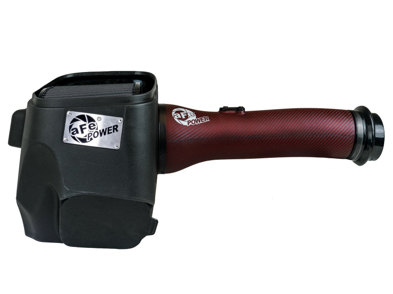 aFe 2025+ Dodge Ram 1500 RHO Track Series Red Kevlar Cold Air Intake System w/ Blk Pro 5R Filter - 57-10032KR