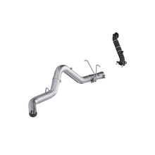 Load image into Gallery viewer, MBRP 15-16 Chevy Silverado / GMC Sierra 2500/3500HD 4in OD CatBack Single Side Exit w/ Downpipe - AL - S6009PLM