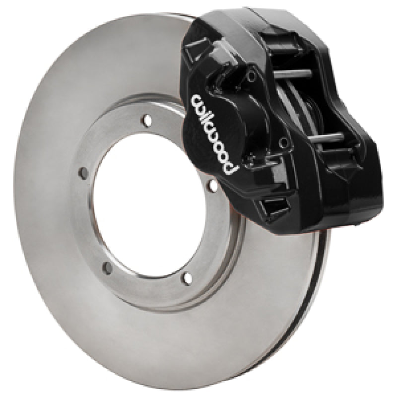 Wilwood 75-83 Porsche 911 D45 11.10in. Front Brake Kit w/ Flex Lines - Black - 140-17653