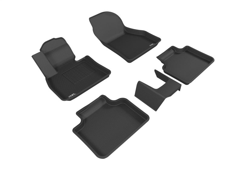 3D MAXpider 16-23 BMW X1 / X2 Kagu Black Full Set - L1BM07301509