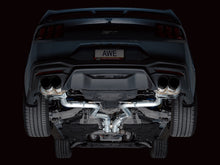 Load image into Gallery viewer, AWE 2024 Ford Mustang GT Fastback S650 RWD SwitchPath Cat-Back Exhaust w/ Quad Diamond Black Tips - 3025-43650