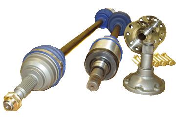 DSS Volkswagen 1993-1998 Golf / GTI / Jetta / Corrado VR6 (5-Speed) 750HP Level 5 Axle/Hub Kit VW65 - 510096