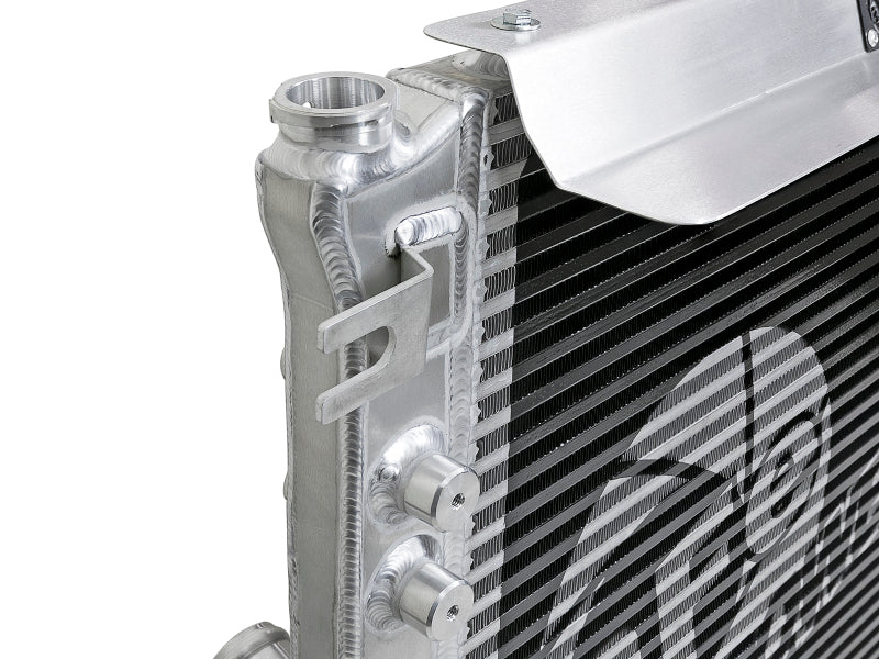 aFe BladeRunner GT Series Bar and Plate Radiator w/ Black Hoses 07-11 Jeep Wrangler (JK) V6 3.8L - 46-50002-B