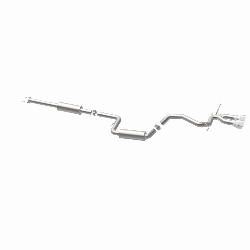 MagnaFlow 13 Ford Focus 2.0L Turbocharged ST Dual Center Rear Exit Stainless Cat Back Perf Exhaust - 15155