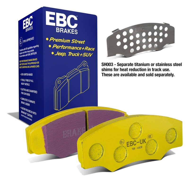 EBC Brakes Yellowstuff Performance Brake Pads - DP4003R