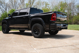 Corsa 25-26 RAM 1500 RHO Crew Cab 3.0L T Cat-Back Dual Rear Exit w/ 5in Single Gun Metal Pro Series - 21389GNM