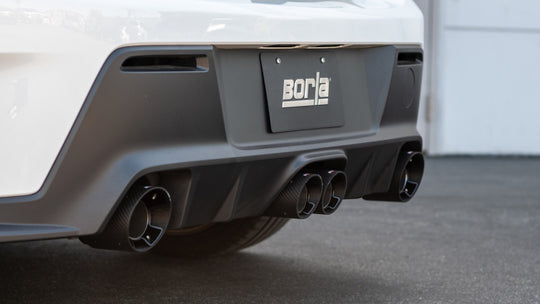 Borla 23-24 Toyota GR Corolla ATAK Cat Back System - Carbon Fiber & Black Anodized - 140942CFBA