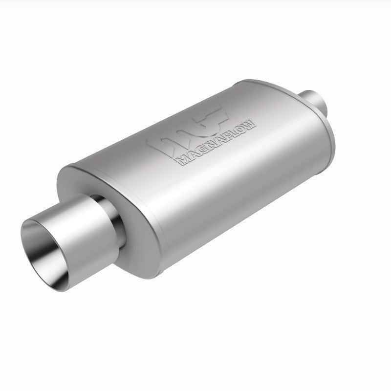 MagnaFlow Muffler W/Tip Mag SS 14X5X8 2.25/4. - 14832