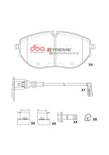 Load image into Gallery viewer, DBA 2021+ Volkswagen Multivan XP Performance Front Brake Pads - DB15218XP