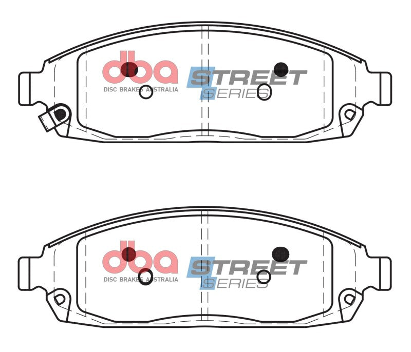 DBA 06-10 Jeep Commander Street Series Front Brake Pads - DB2333SS