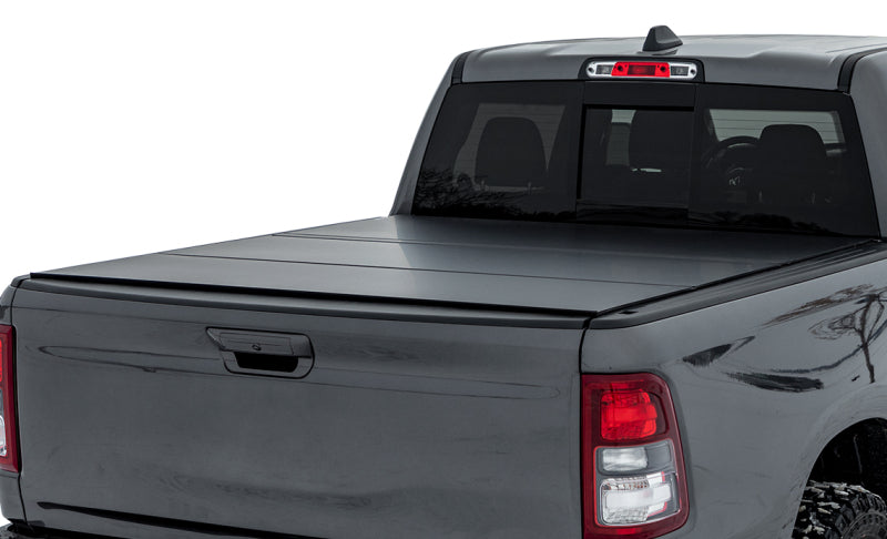 Access 2019+ Ram 1500 6ft 4in Bed (w/o Multi Tailgate) LOMAX Tri-Fold Cover - Urethane Carbon Fiber - B5040049