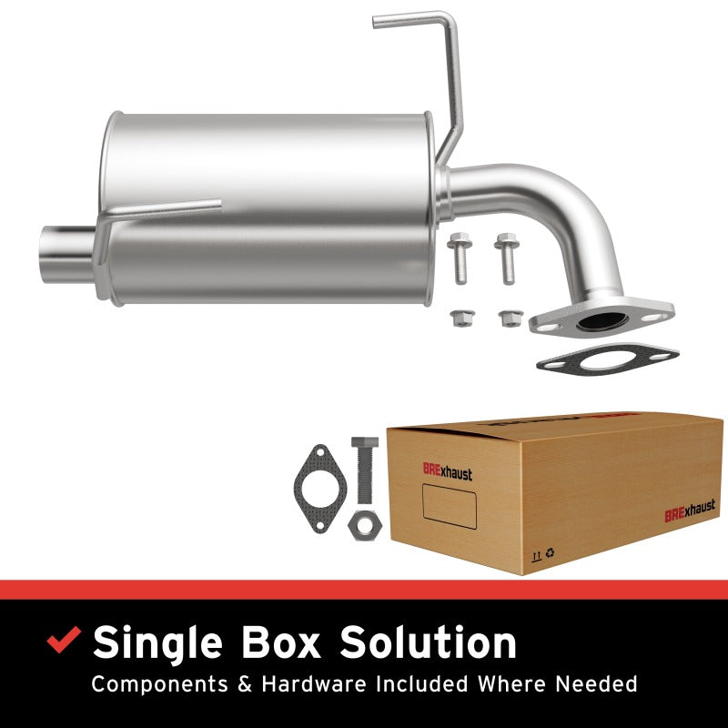 BRE Exhaust 08-13 Forester Impreza 2.5L Muffler Kit - 108-0085