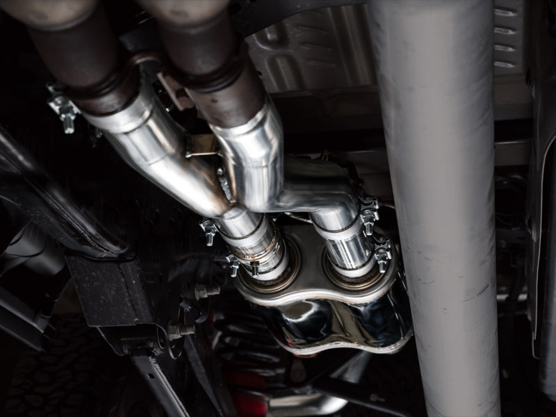 AWE Tuning Gen 3 Raptor R SwitchPath Exhaust - Chrome Silver Tips - 3025-32852